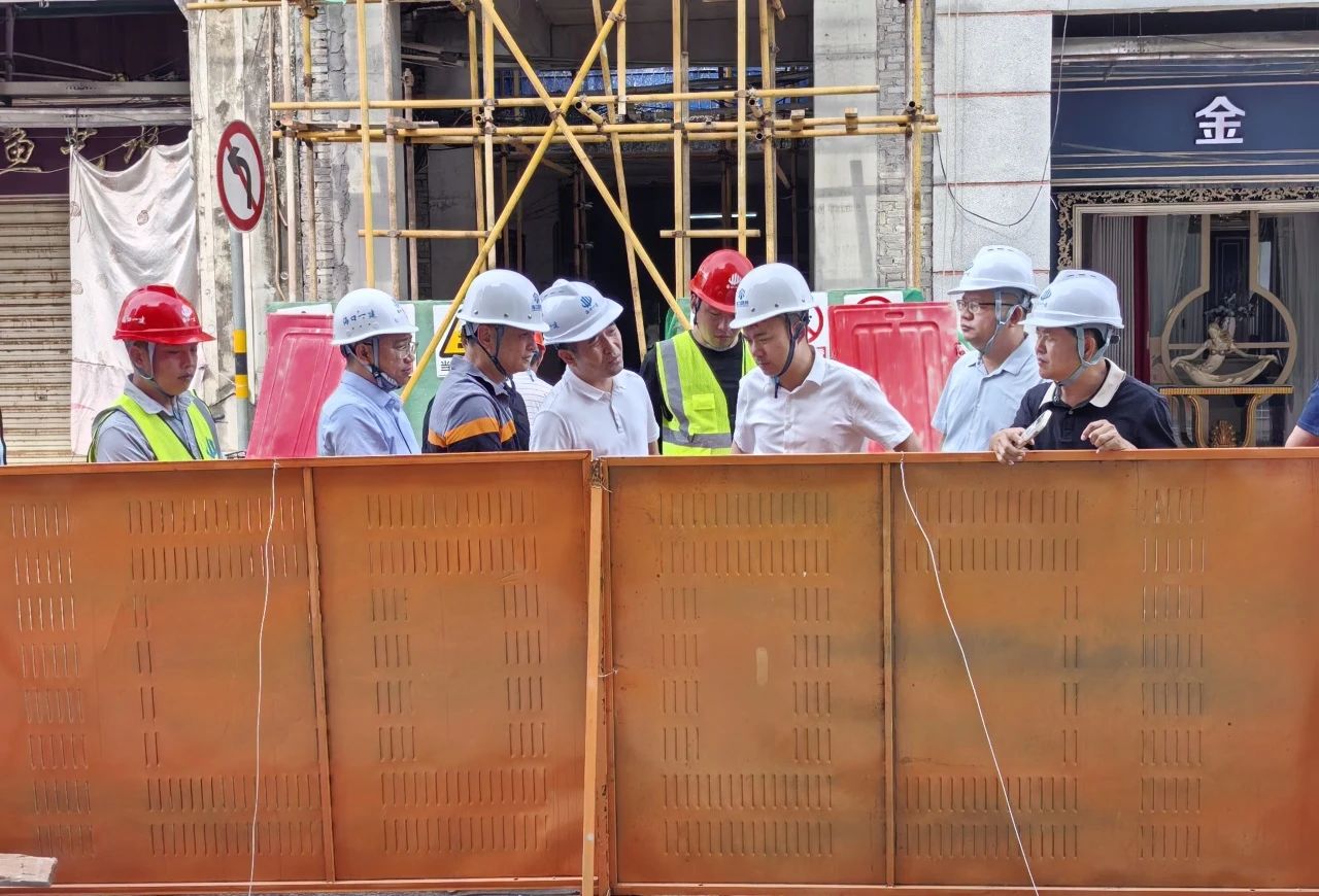海口建工集团深入一线检查在建项目防风防汛准备工作落实